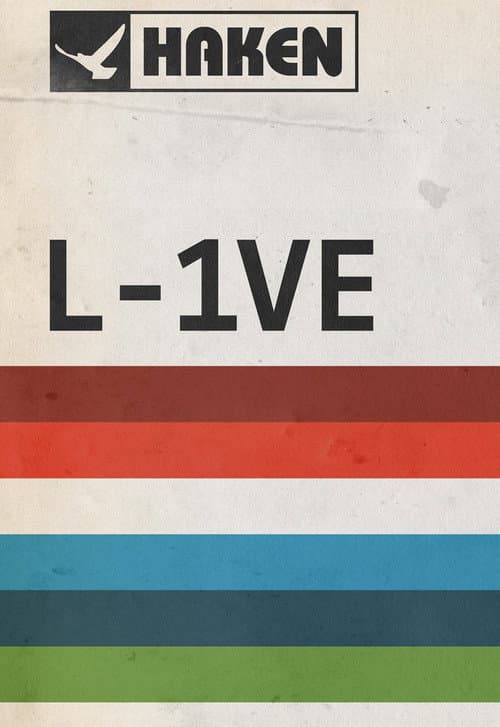 Haken - L-1VE (2018) poster