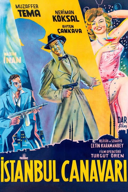 İstanbul Canavarı (1953) poster
