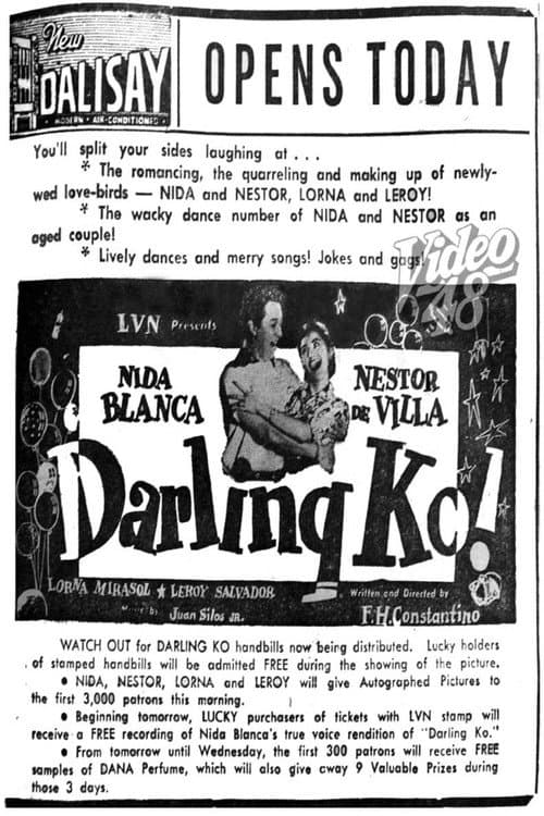 Darling Ko (1955) poster