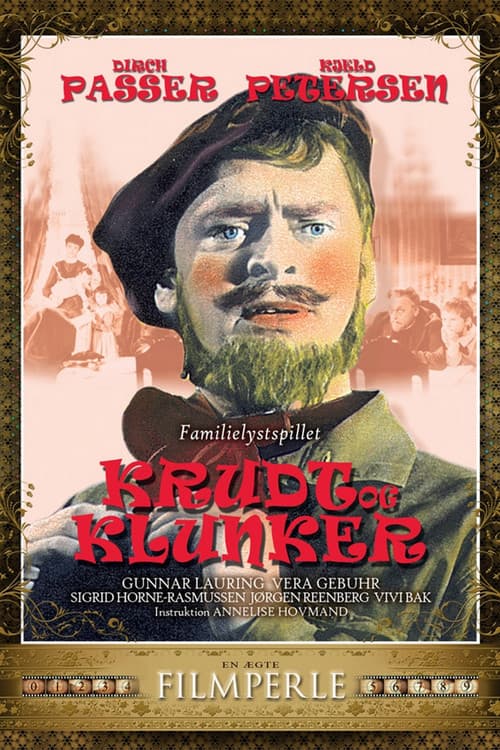 Krudt og klunker (1958) poster
