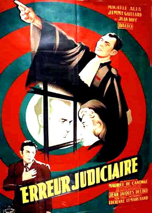 Erreur judiciaire (1948) poster