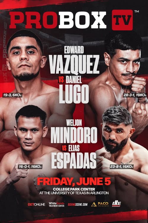 Edward Vazquez vs. Daniel Lugo (2026) poster