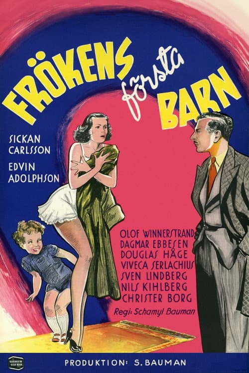 Frökens första barn (1950) poster