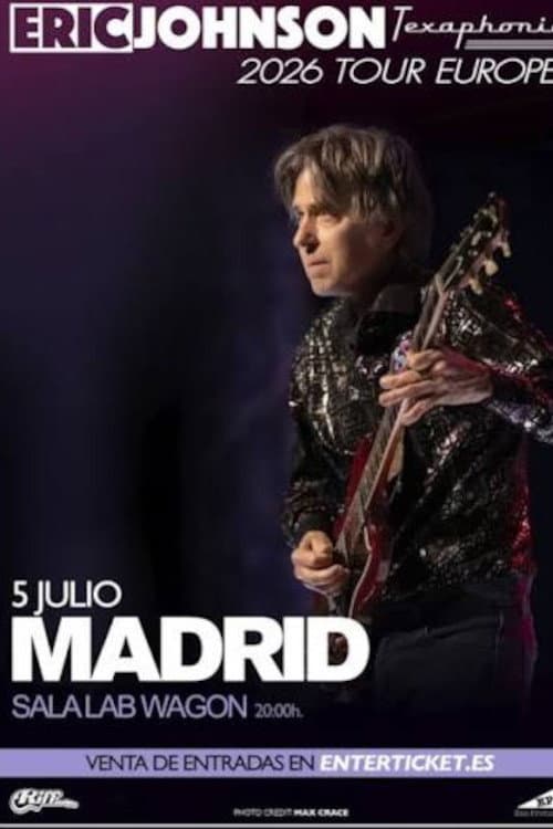 Eric Johnson Live Madrid (2026) poster