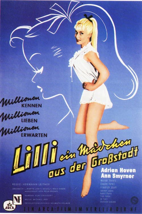 Lilli – ein Mädchen aus der Großstadt (1958) poster