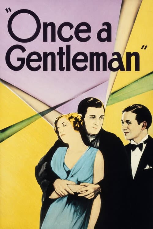 Once a Gentleman (1930) poster