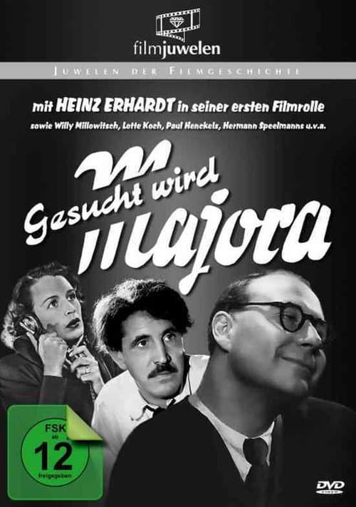 Gesucht wird Majora (1949) poster