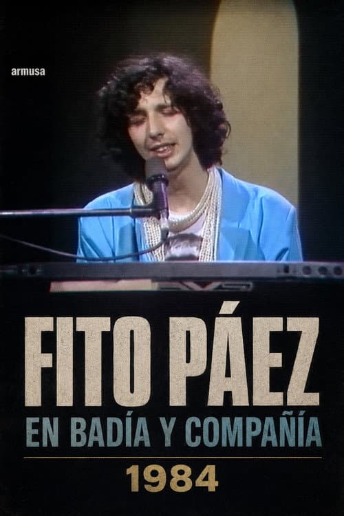 Fito Páez en Badía y Compañía (1984) poster