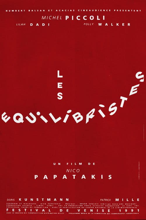 Les Équilibristes (1991) poster