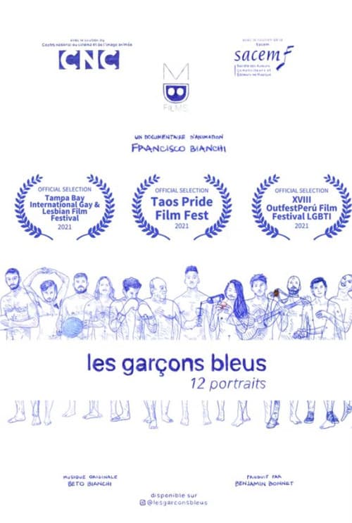 Les garçons bleus : 12 portraits (2020) poster