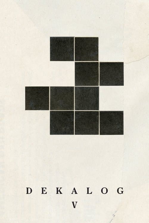 Dekalog, pięć (1989) poster