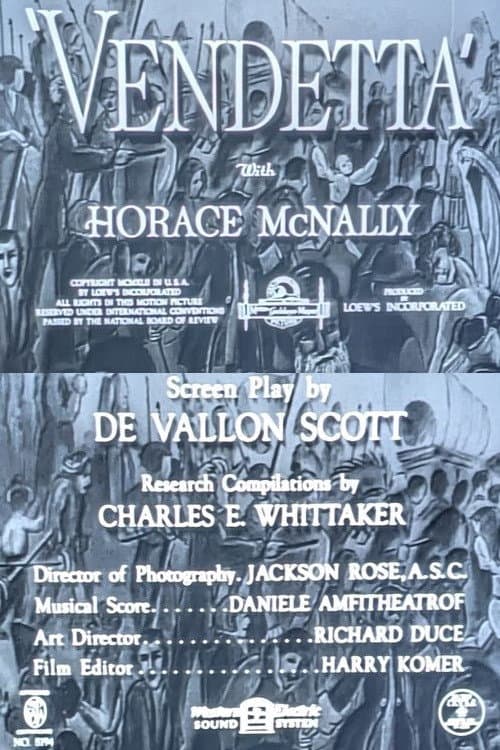 Vendetta (1942) poster
