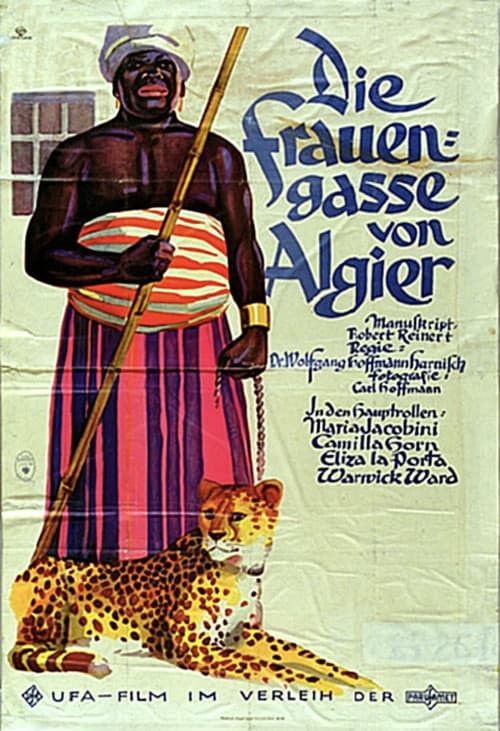 Die Frauengasse von Algier (1927) poster