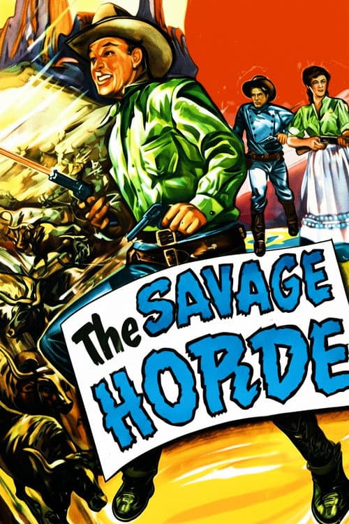 The Savage Horde (1950) poster