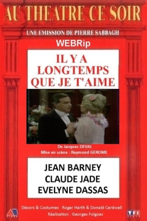 Il y a longtemps que je t'aime (1974) poster