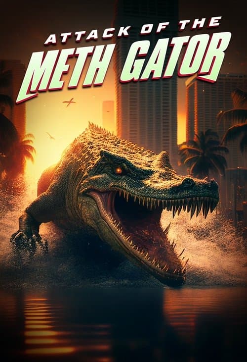Attack of the Meth Gator (2024) poster
