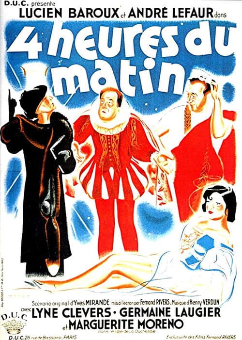 Quatre heures du matin (1938) poster