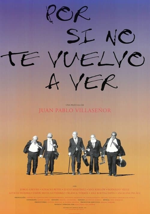 Por si no te vuelvo a ver (1997) poster