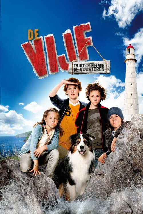 De Vijf en het Geheim van de Vuurtoren (2012) poster