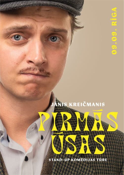Pirmās ūsas (2023) poster