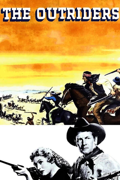The Outriders (1950) poster