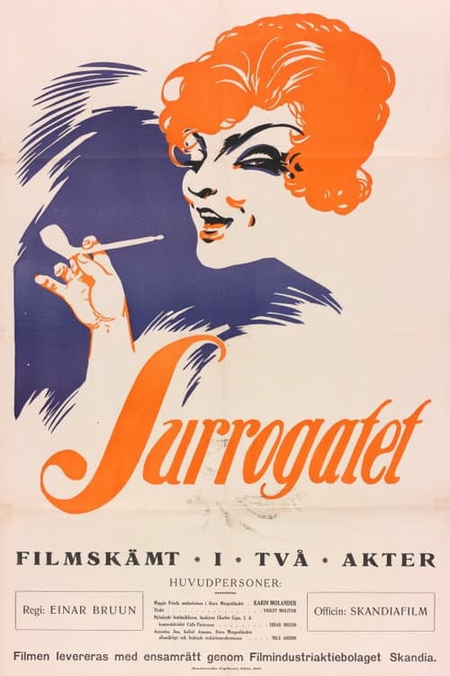 Surrogatet (1919) poster
