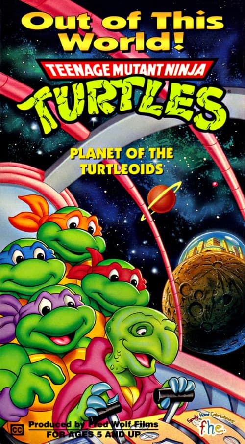 Teenage Mutant Ninja Turtles: Planet of the Turtleoids (1991) poster