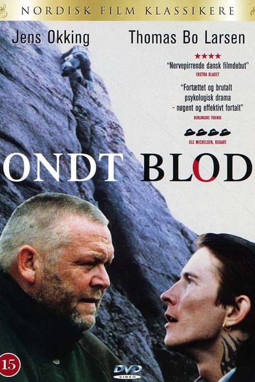 Ondt blod (1996) poster