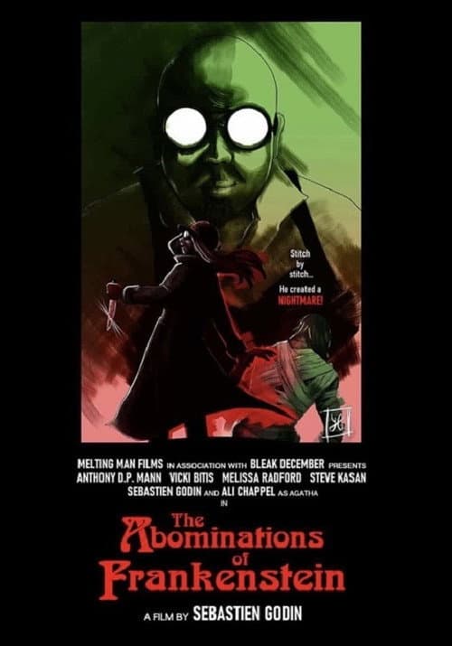 The Abominations of Frankenstein (2021) poster