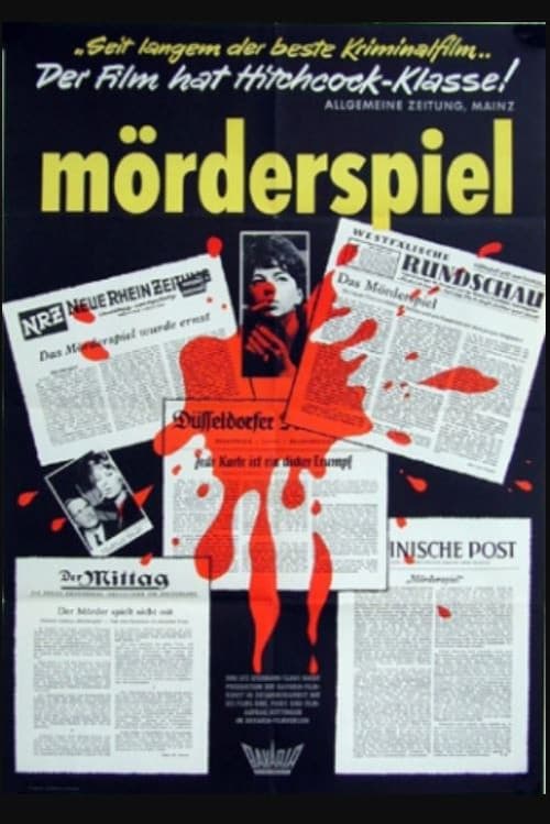 Mörderspiel (1961) poster