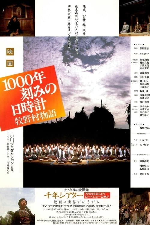 1000-Nen Kizami no Hidokei: Magino Mura Monogatari (1987) poster