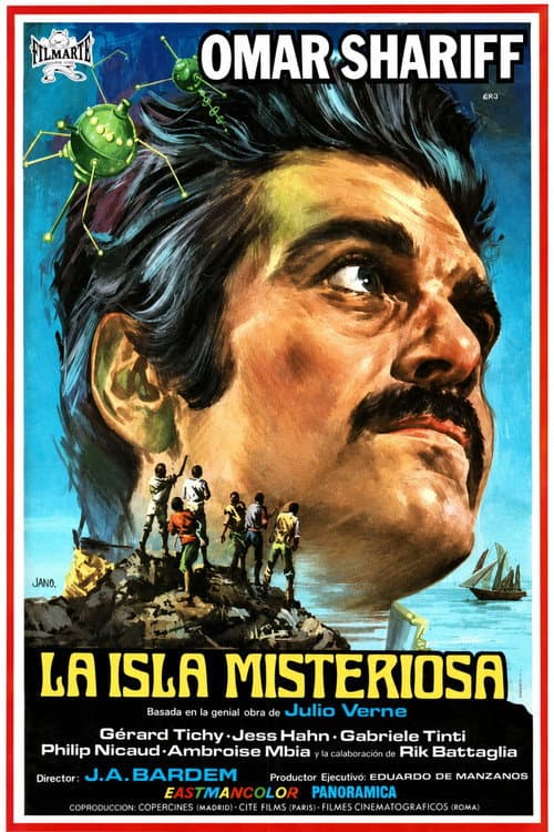 La isla misteriosa (1973) poster