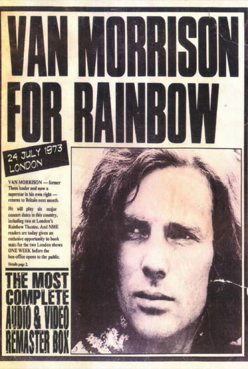 Van Morrison: Live at The Rainbow (1973) poster