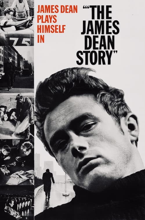 The James Dean Story (1957) poster