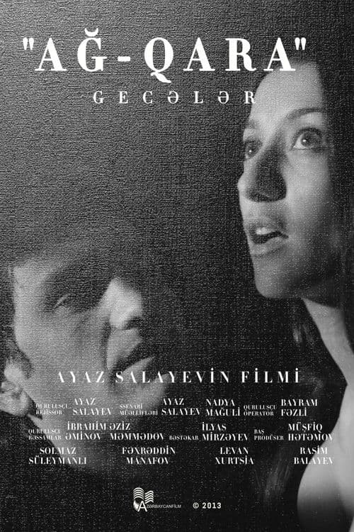 "Ağ-qara" gecələr (2013) poster