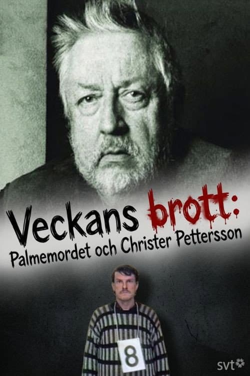 Veckans brott: Palmemordet och Christer Pettersson (2016) poster