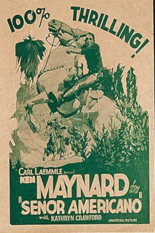 Señor Americano (1929) poster