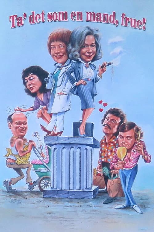 Ta' det som en mand, frue! (1975) poster