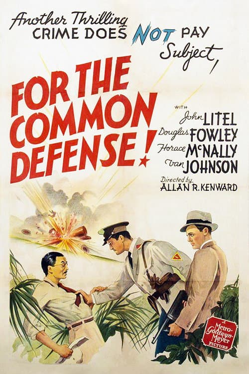 For the Common Defense! (1942) poster