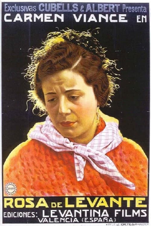 Rosa de Levante (1926) poster