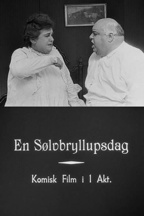 En sølvbryllupsdag (1920) poster