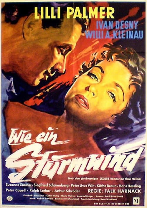 Wie ein Sturmwind (1957) poster