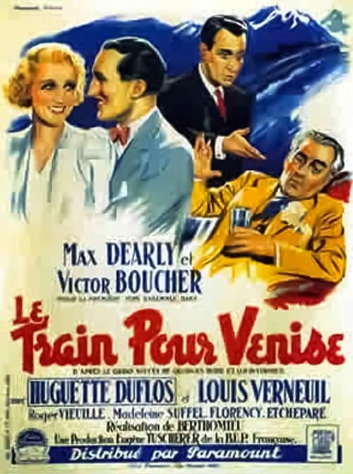 Le Train pour Venise (1938) poster