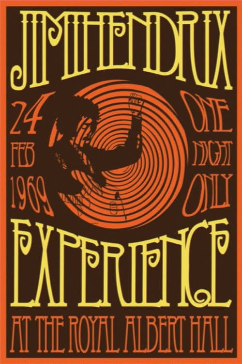 The Jimi Hendrix Experience: Royal Albert Hall (1969) poster