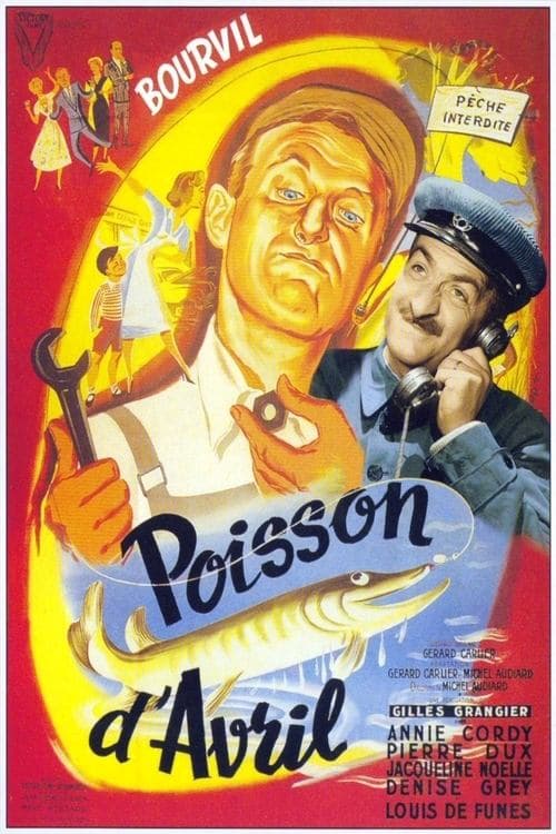 Poisson d'avril (1954) poster
