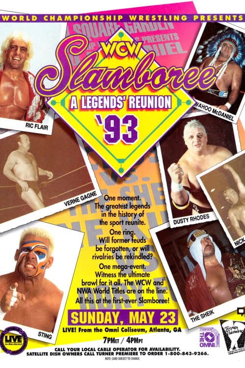 WCW Slamboree 1993 (1993) poster