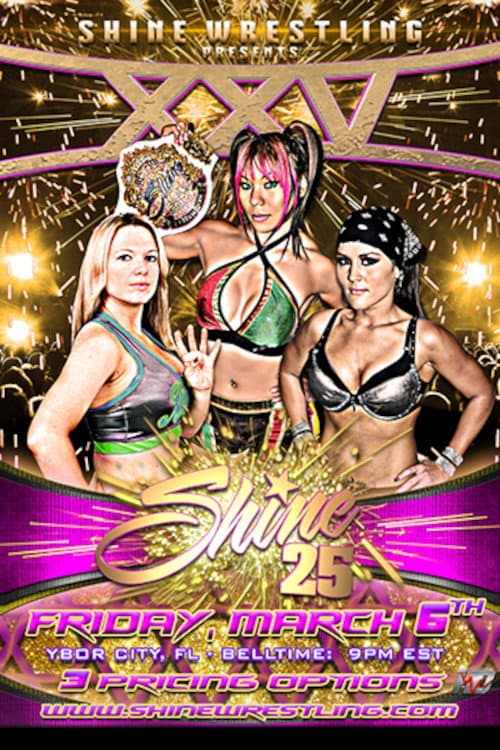 SHINE 25 (2015) poster