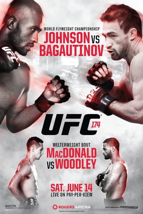 UFC 174: Johnson vs. Bagautinov (2014) poster