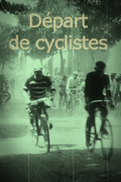 Départ de cyclistes (1896) poster