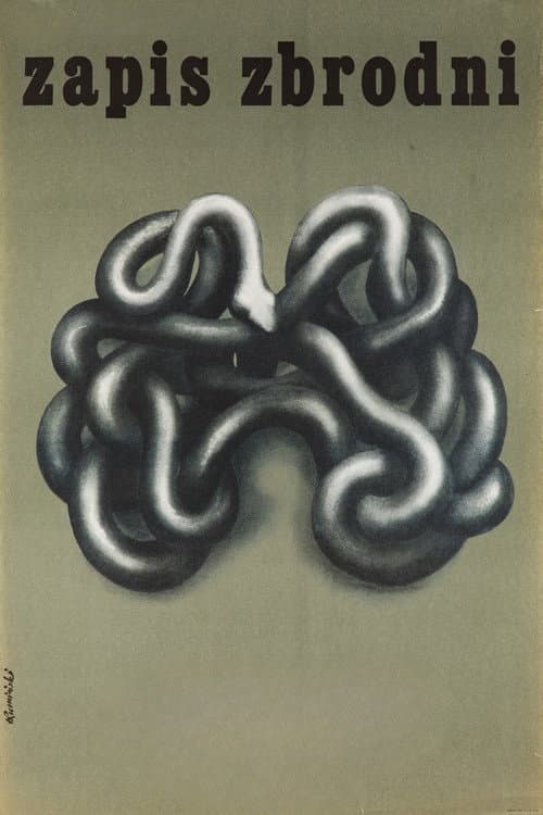 Zapis zbrodni (1974) poster